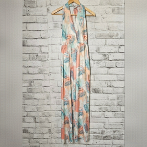 CBR Halter Romper / Maxi Dress